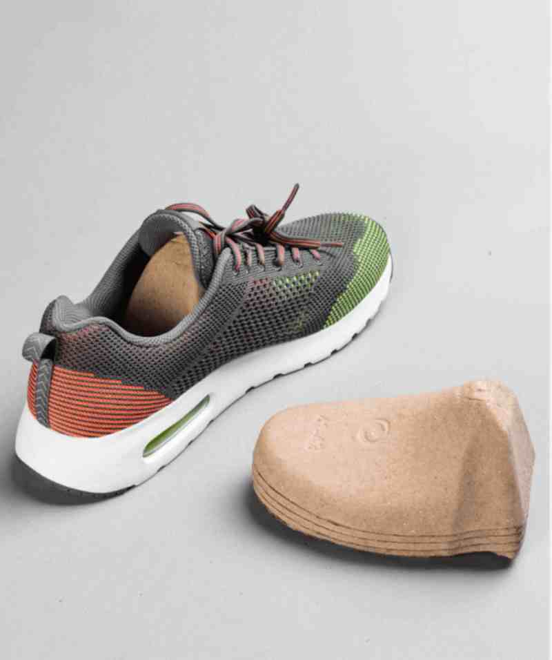 Eco 100% recycled Biodegradable paper cardboard shoes filler inserts for adult kids
