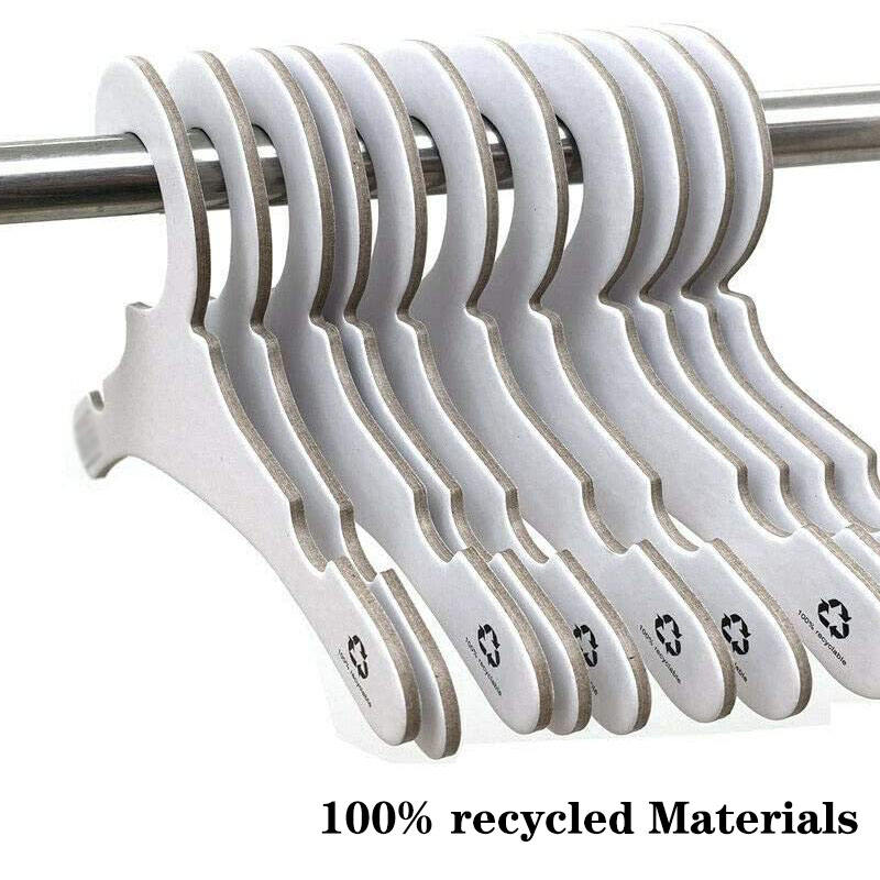FSC wholesale price Sustainable kraft cardboard paper hangers for kids pants display