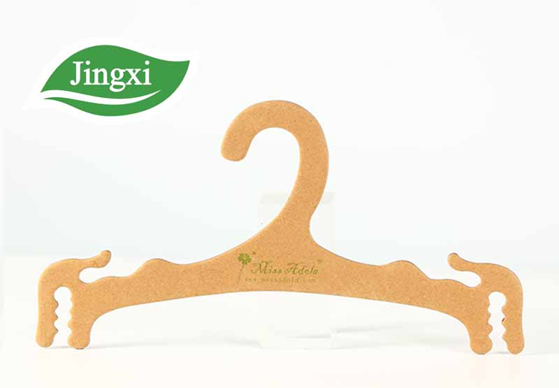 100% Recyclable sustainable chipboard cardboard clothes set hangers for bra