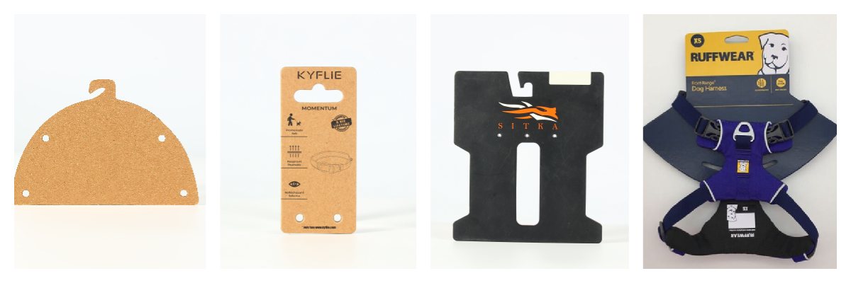 Eco Natural Recyclable sustainable kraft cardboard hangers