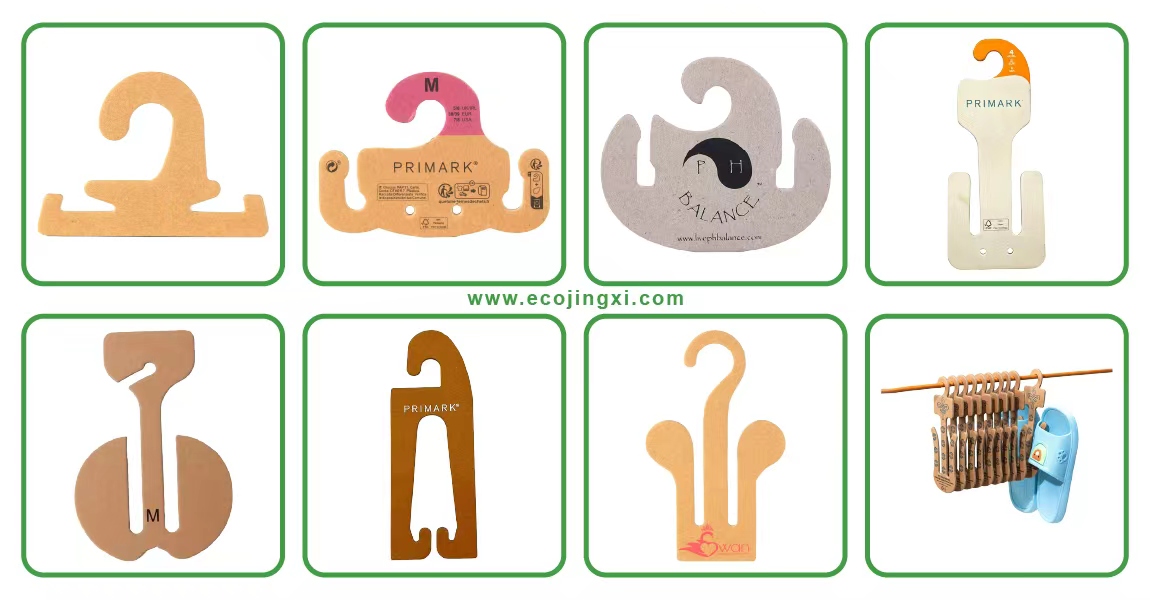 Best quality Hanging Shoe recycled Holder Storage cardboard Hangers Drying Rack Hook for slippers slide display