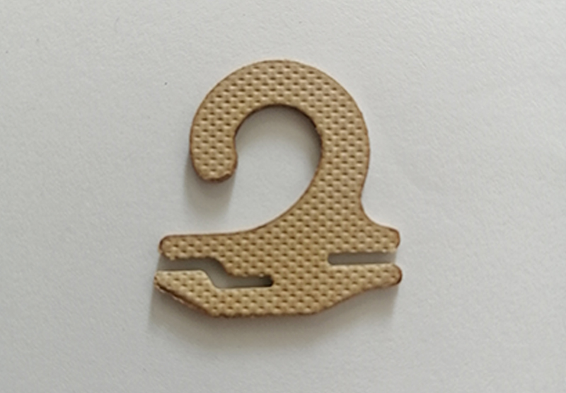 stock Recycled paper cardboard socks E hooks for shop display