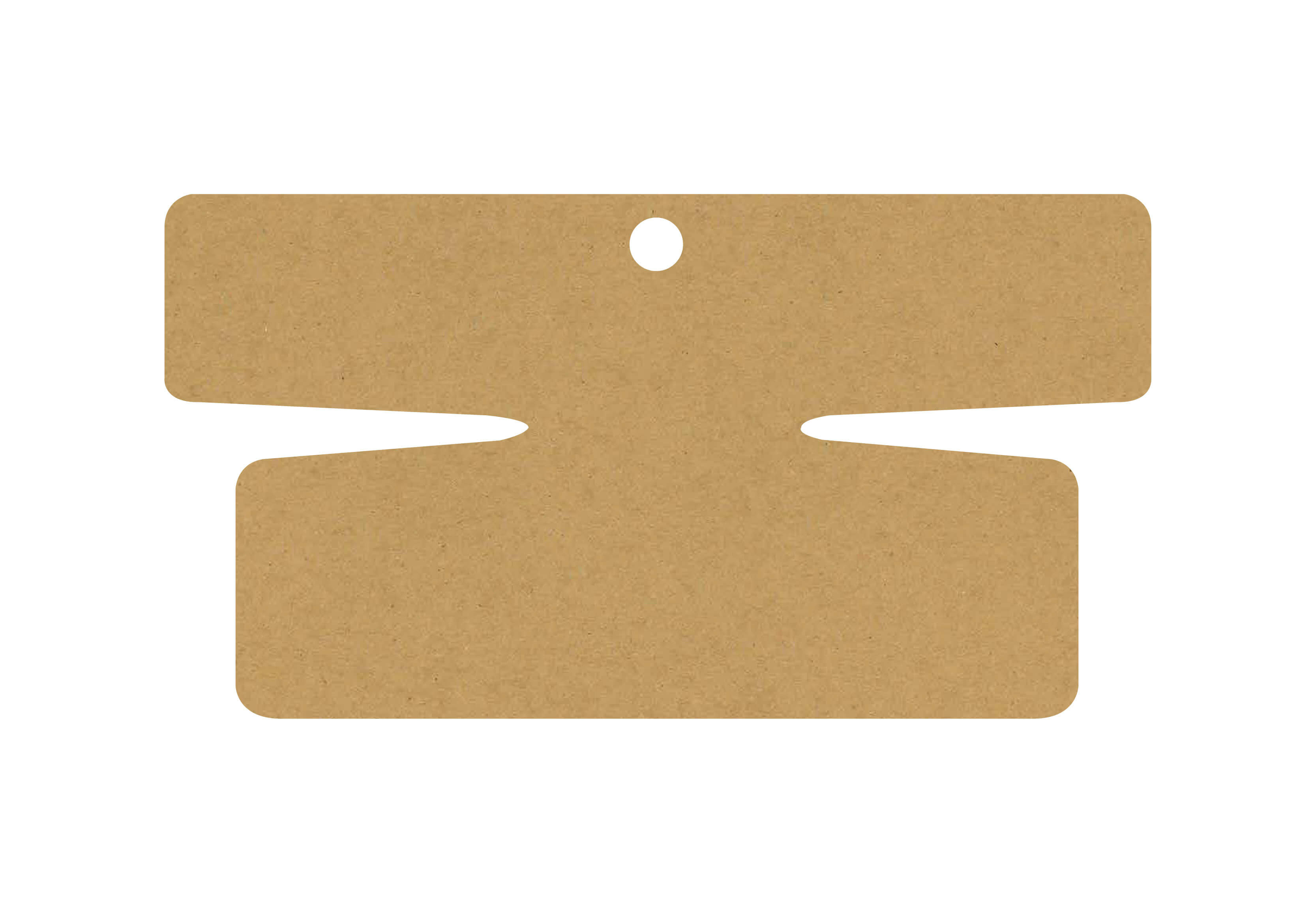 customized Biodegradable paper card board hangers for kerchief headcloth