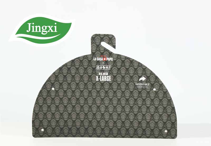 ECO Eco-friendly recycled paper card holders for dog puppy coat display