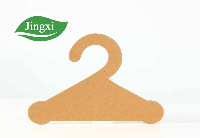 Eco Natural Recyclable kraft cardboard hangers for dog waterproof coat jumpers display