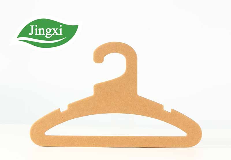Natural Kraft Cardboard Hangers for coat & clothes display factory