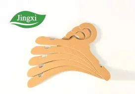 Baby Kid Cloth Eco-Friendly kraft Cardboard Hangers From China