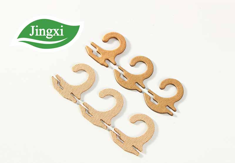 Eco Friendly stocks kraft paper Sock Hangers Retail Display Hooks