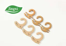 Eco Friendly stocks kraft paper Sock Hangers Retail Display Hooks