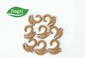 B 2 B  kraft cardboard Hangers Retail Display Sock Hooks
