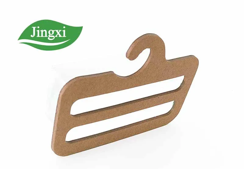 Custom printed scarves Display kraft cardboard Hanger for brand retail store
