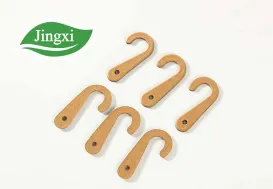 Kraft cardboard small hook for gloves brand retail store