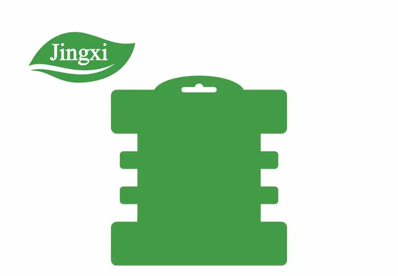Eco friendly paper card hanger for hair band display