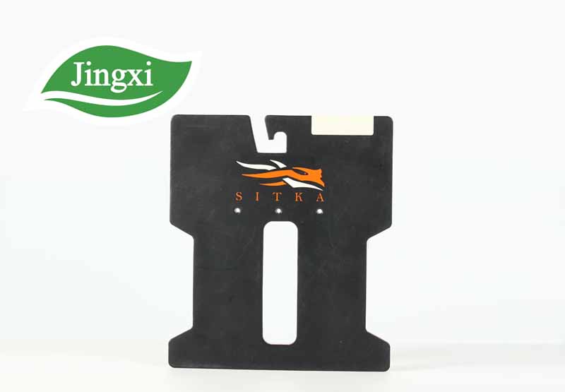 Eco Friendly dog gear wear cardboard hanger hooks for pet accessories brand