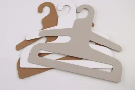 multilayer wholesale kraft paper hangers for kid's clothing store