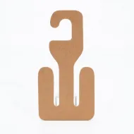 100% recycled Eco friendly paper card hanger hooks for slipper slides display