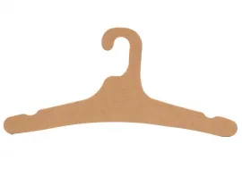Customized Biodegradable paper cardboard hangers of clothes
