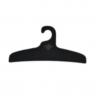 Eco Friendly paper cardboard black hangers for clothes display